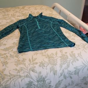Blue semi-fit jacket